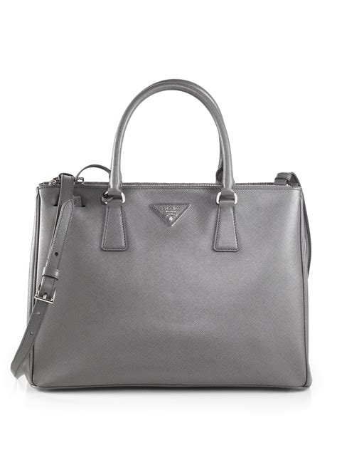 prada saffiano lux gray|prada saffiano lux shoulder bag.